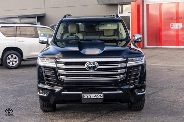 2023 Toyota Landcruiser Sahara ZX in Black