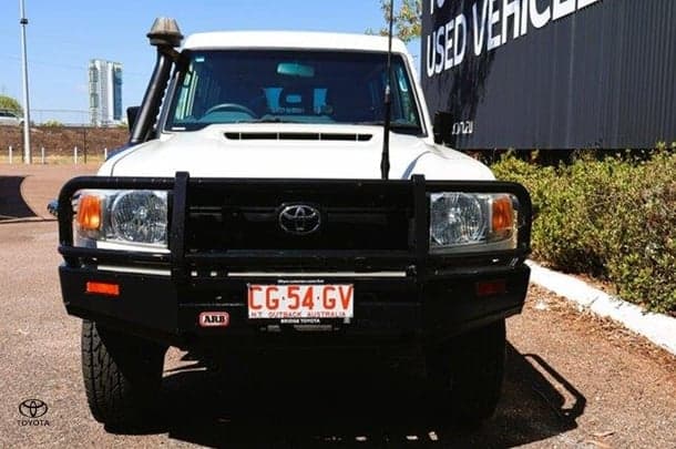 2018 Toyota Landcruiser Workmate Troopcarrier in White