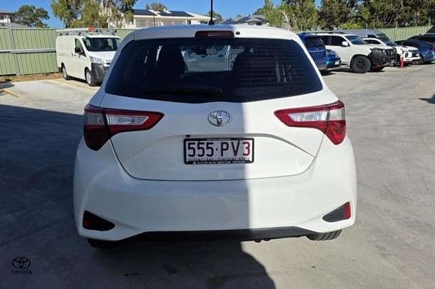 2019 Toyota Yaris Ascent in White