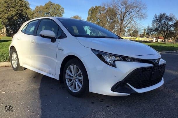 2023 Toyota Corolla Ascent Sport Hybrid in White