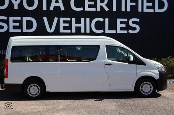 2021 Toyota Hiace Commuter in White