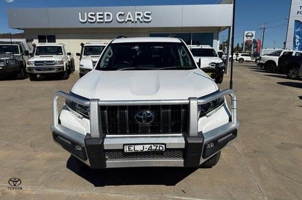2020 Toyota Landcruiser Prado GXL in White