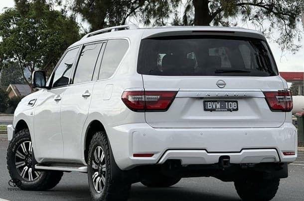 2021 Nissan Patrol Ti-L in Moonstone White