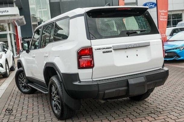 2024 Toyota Landcruiser Prado GX in White