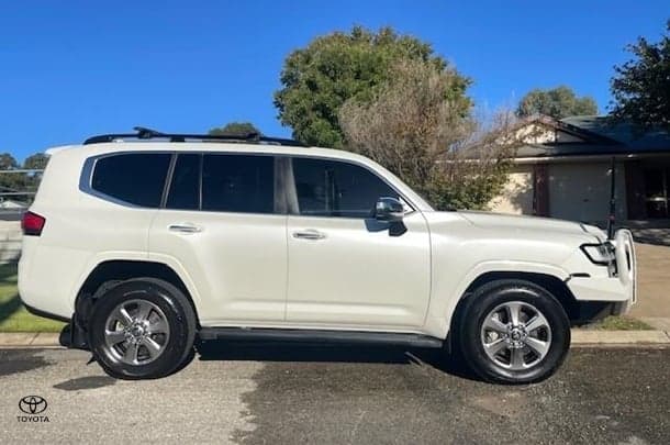 2024 Toyota Landcruiser Sahara in White