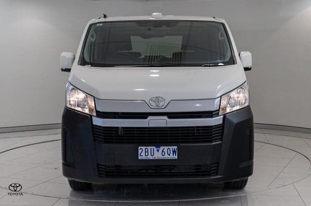 2024 Toyota Hiace LWB in White