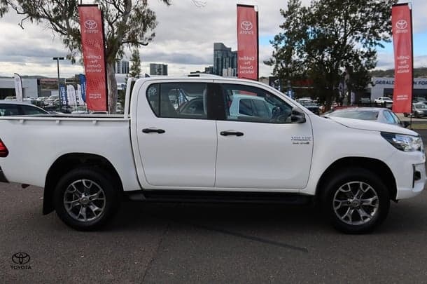 2019 Toyota Hilux SR Hi-Rider in White