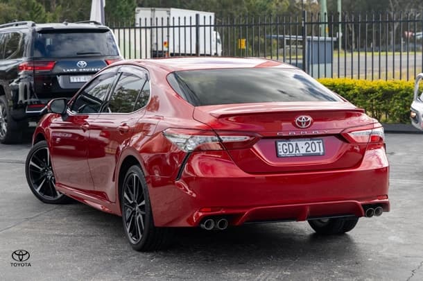 2019 Toyota Camry SX in Red