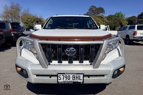 2015 Toyota Landcruiser Prado GXL in White