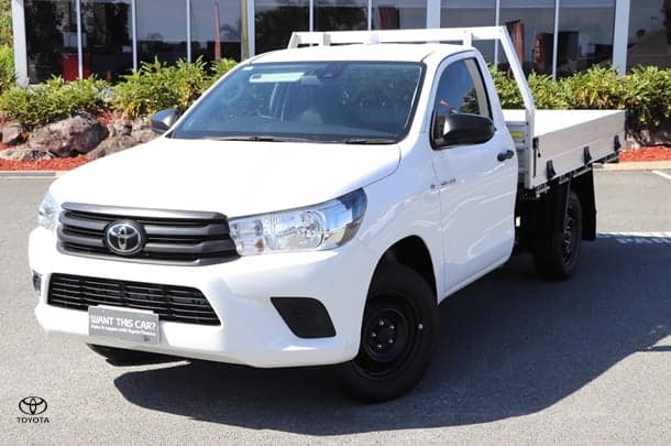 2021 Toyota Hilux Workmate in White
