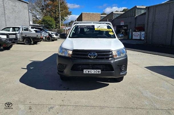 2022 Toyota Hilux Workmate in White
