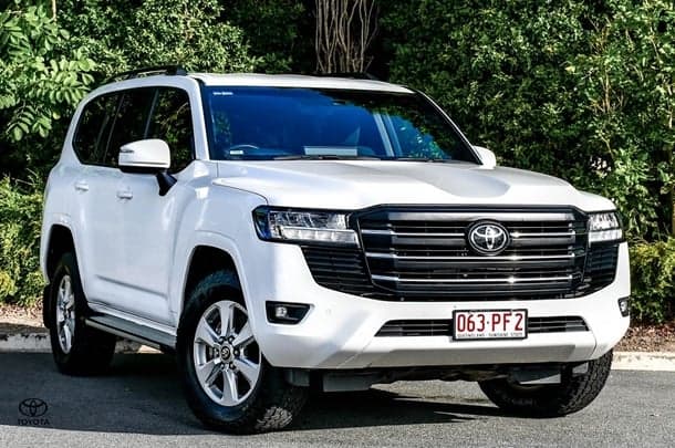 2024 Toyota Landcruiser GXL in White