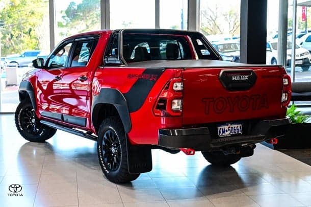 2021 Toyota Hilux Rugged X in Red