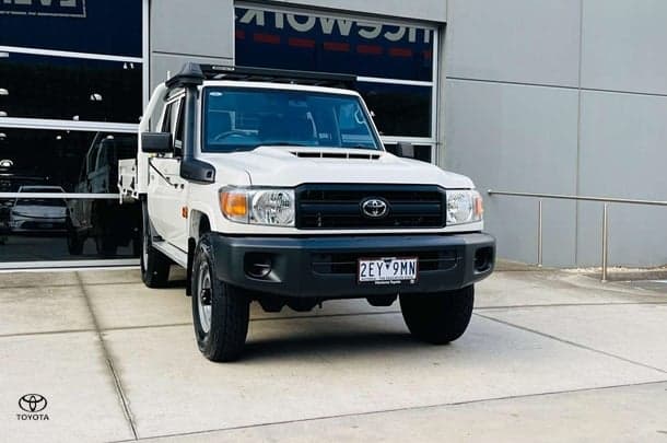 2023 Toyota Landcruiser Workmate in White