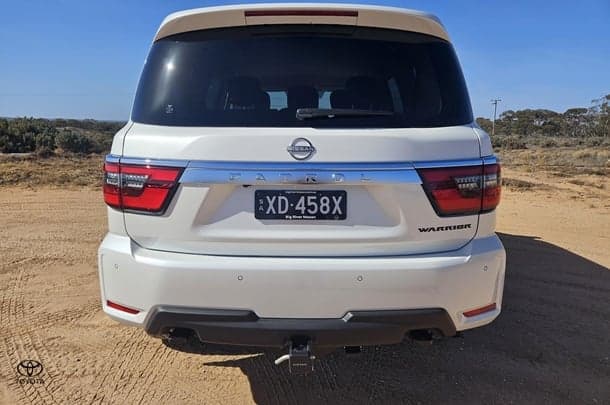2024 Nissan Patrol Ti in Moonstone White