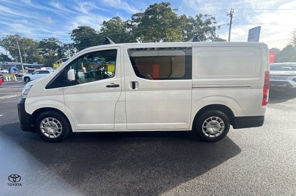 2022 Toyota Hiace LWB in White