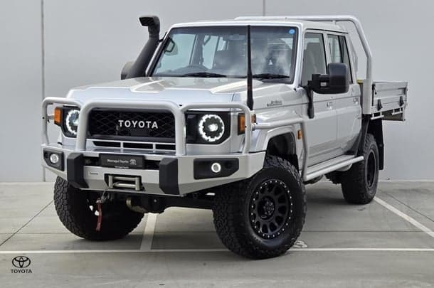 2024 Toyota Landcruiser Workmate in Silver