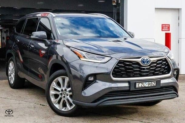 2022 Toyota Kluger AWD GRANDE in Silver