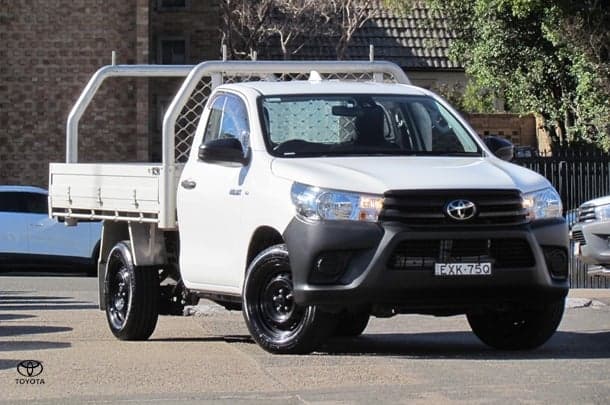 2022 Toyota Hilux Workmate in White