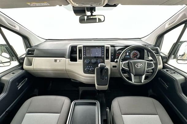 2023 Toyota Hiace SLWB in White