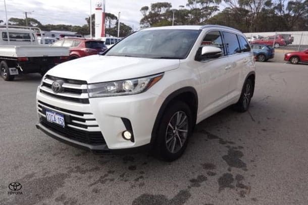 2018 Toyota Kluger GXL AWD in White