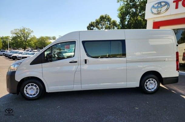 2025 Toyota Hiace SLWB in White