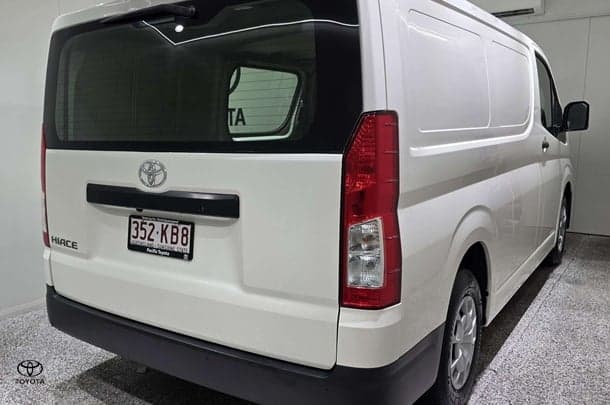 2024 Toyota Hiace LWB in White