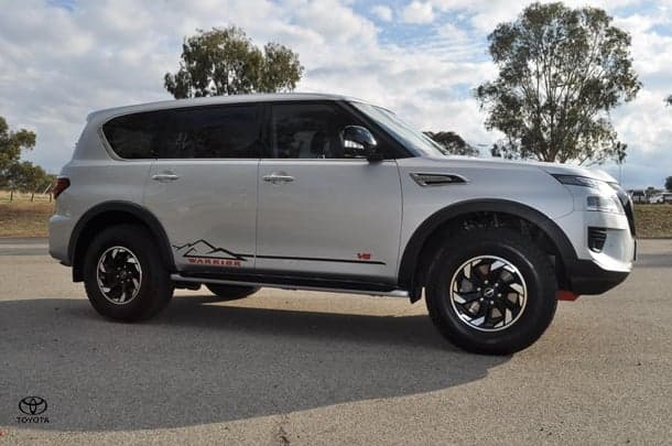 2023 Nissan Patrol Ti in Silver