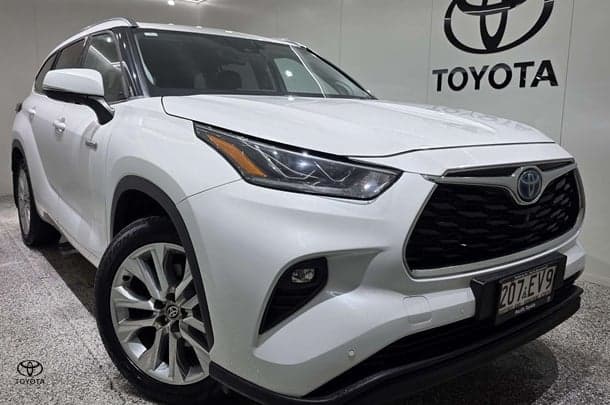 2022 Toyota Kluger AWD GRANDE in White