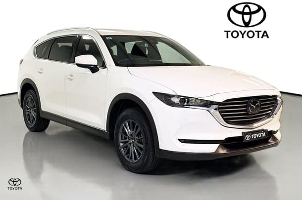 2021 Mazda CX-8 Touring in White