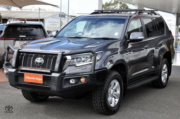 2022 Toyota Landcruiser Prado GXL in Silver