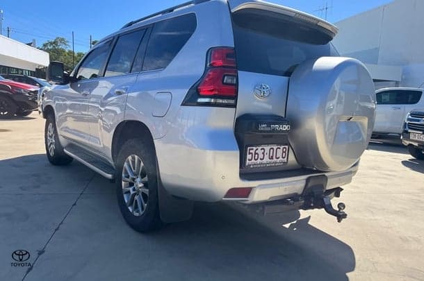2018 Toyota Landcruiser Prado Kakadu in Silver
