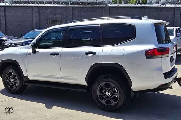 2025 Toyota Landcruiser GR Sport in White