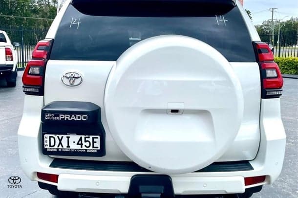2018 Toyota Landcruiser Prado GXL in White