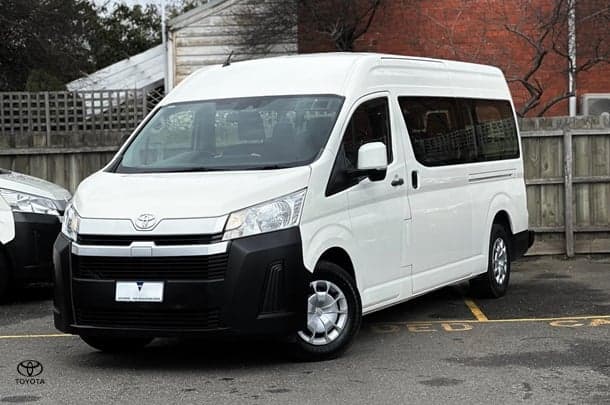 2019 Toyota Hiace SLWB in White