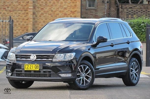 2016 Volkswagen Tiguan 132TSI Comfortline in Black