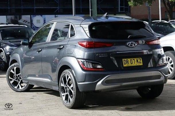 2022 Hyundai Kona Highlander in Grey