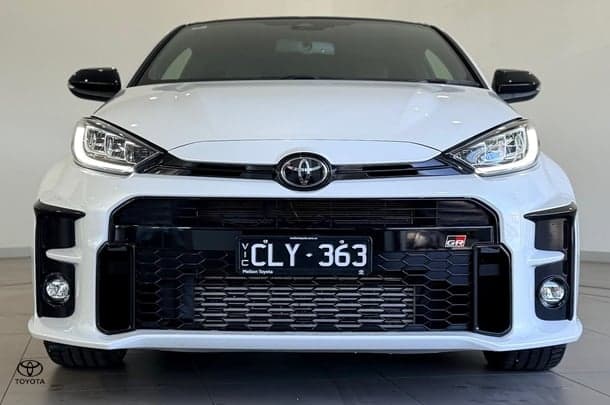 2023 Toyota Yaris GR in White