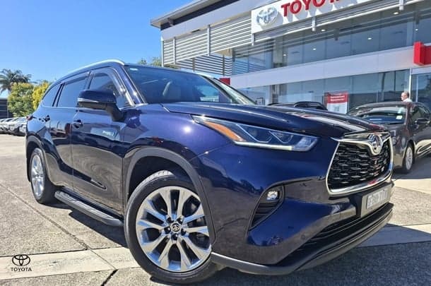 2022 Toyota Kluger AWD GRANDE in Blue