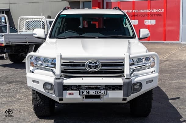 2021 Toyota Landcruiser GXL in White