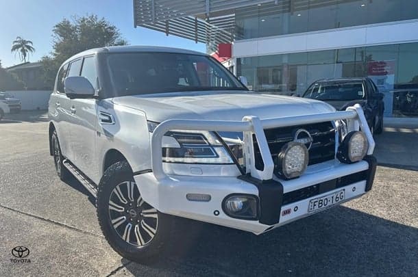 2023 Nissan Patrol Ti in White