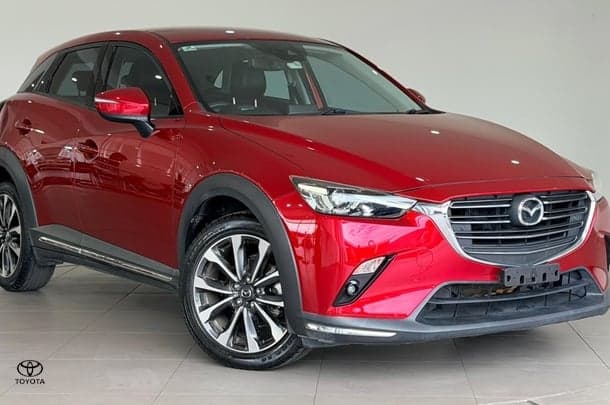 2019 Mazda CX-3 sTouring in Red