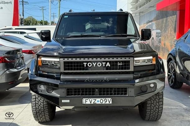 2025 Toyota Landcruiser Prado Altitude in Black