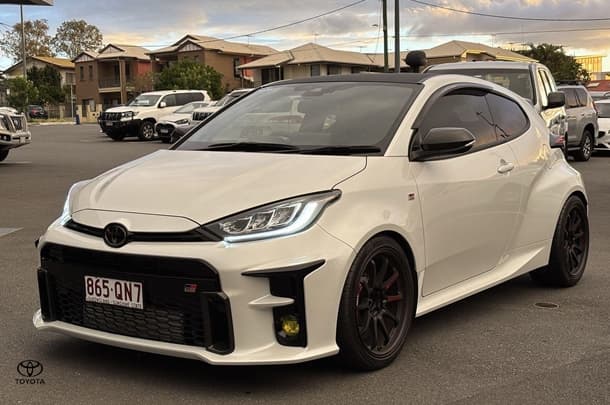 2022 Toyota Yaris GR in White