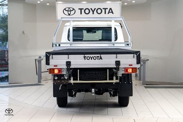 2024 Toyota Landcruiser Workmate in White