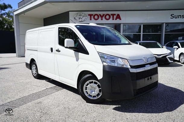 2021 Toyota Hiace LWB in White