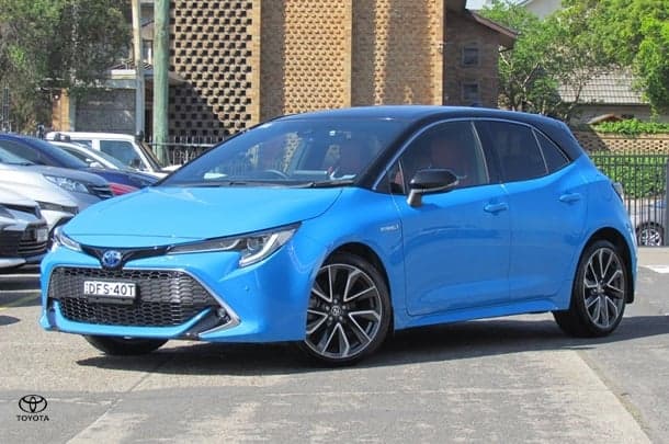 2022 Toyota Corolla ZR in Two Tone Blue