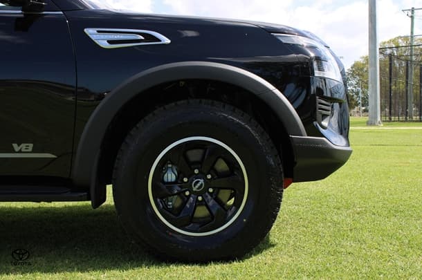2026 Nissan Patrol Warrior in Black