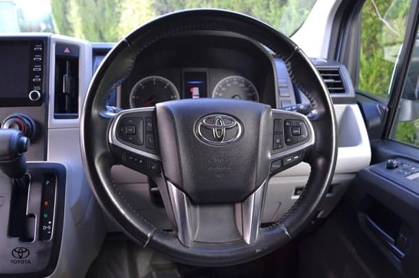 2021 Toyota Hiace LWB in White