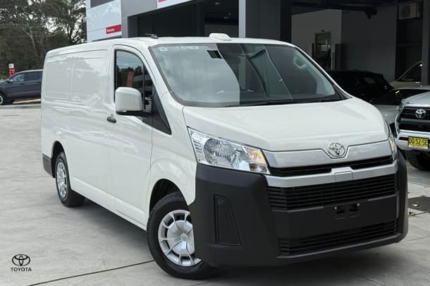 2023 Toyota Hiace LWB in White